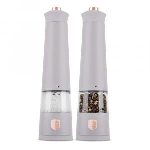 BERLINGER HAUS BH/9544 Taupe Collection electric só- și moară piper 2 cu părţi