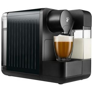 Tchibo Espressor capsule Cafissimo milk black, cu rezervor lapte 400 ml pentru Cappuccino si 3 nivele de presiune, culoare negru TC393765