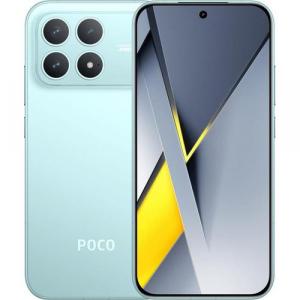 Poco Telefon Mobil F8 Pro, Procesor Qualcomm SM8750-AB Snapdragon 8 Elite, Octa-Core, AMOLED Capacitive touchscreen 6.59inch, 12GB RAM, 512GB Flash, Camera Tripla 50 + 50 + 8 MP, 5G, Wi-Fi, Dual SIM, Android (Albastru)