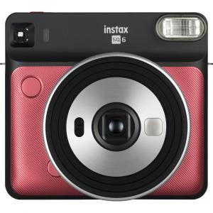 Fujifilm instax SQUARE SQ6 Instant Film Camera (Ruby Red)