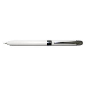 Pix multifunctional PENAC Ele-001 opaque, doua culori + creion mecanic 0.5mm, in cutie cadou - alb