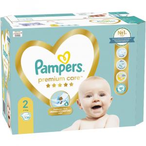 Pampers Scutece Premium Care Nr. 2 pentru 4-8 kg, 136 bucati