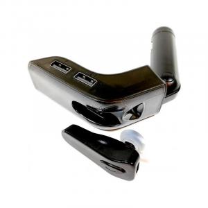 OEM Car Kit Bluetooth Dual USB cu Casca V9