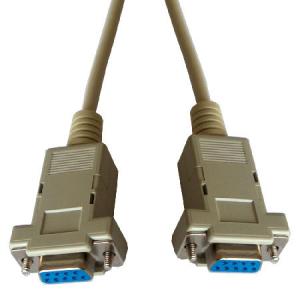 Cabletech Cablu date serial RS232 DB9 mama-mama 5m