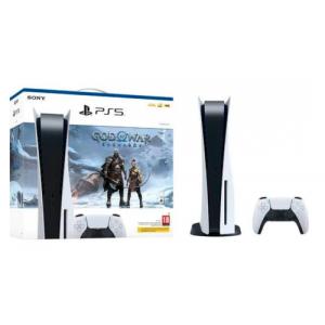Sony Consola PlayStation 5 (PS5), 825GB, Digital Edition (Alb) + God of War Ragnarok
