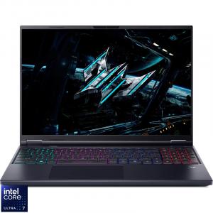 Acer Gaming 16'' Predator Helios Neo 16 AI PHN16-73, WQXGA IPS 240Hz, Procesor Intel® Core™ Ultra 7 255HX (30M Cache, up to 5.20 GHz), 32GB DDR5, 1TB SSD, GeForce RTX 5070 8GB, No OS, Abyssal Black