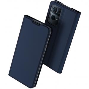 DUX DUCIS Husa Poliuretan Skin Pro pentru Oppo Reno7 5G / Oppo Find X5 Lite, Bleumarin