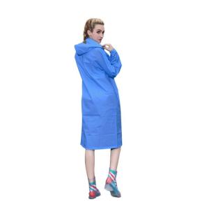 GTL Pelerina Tip Halat cu Gluga si Capse, Marime L-XL, Culoare lbastru