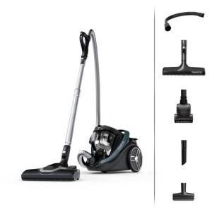 rowenta Aspirator fara sac Silence Force Cyclonic Effitech® RO7961EA 500 W recipient pentru praf 2.5 L 3 niveluri de filtrare negru & verde
