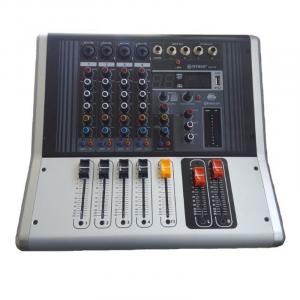 WNGR Mixer profesional amplificat, 2 x 100 W, 4 Ohm, Bluetooth, USB, Phantom & PFL