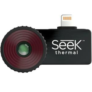 Seek Thermal Camera cu termoviziune Compact Pro, 9 Hz, compatibila iOS, mufa Lightning, Negru