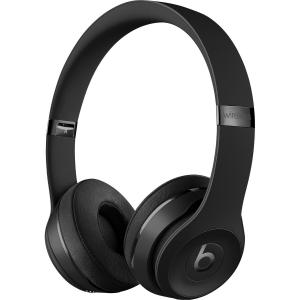 Beats Casti Audio Solo3, Wireless, Bluetooth, Microfon, Autonomie 40 ore, Negru