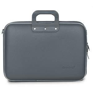JF Geanta lux laptop 15,6 Bombata Business Classic-Gri inchis