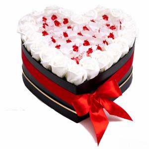 Aranjament Floral Raffaello White, 30cm