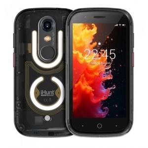 iHunt Telefon mobil Mini Jelly Light, Dual SIM, 4G (Negru)