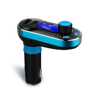 Techstar BF2020 Modulator FM si Car Kit Bluetooth si MP3, BG02 Incarcator Auto cu doua porturi USB si Transmitator