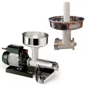 Reber Italia Pachet Masina de Tocat Rosii Electrica Reber - Italia 9008N, nr. 3, 450W, 150-250 KG/H + Accesoriu Tocator Carne 8820 NI