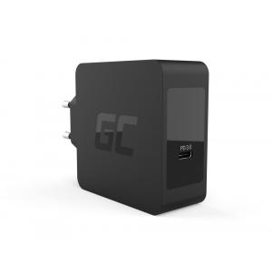 Green Cell Încărcător pentru dispozitive cu conector USB-C, s kablom USB-C, 60W