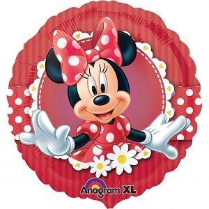 BALLOONS4PARTY Balon folie Minnie Rosu Mad 43cm