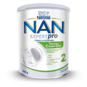 Nestle Formula de lapte praf Nan Expert Pro Total Confort 2 de la 6 luni, 800g