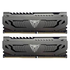 Patriot Memorie DDR4 - 32 GB -3600 - CL - 18 - Dual Kit, Viper Steel (grey, PVS432G360C8K)