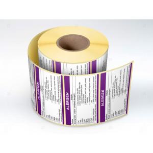 Label Print Etichete personalizate, ALERGENI 75x50 mm, 1000 buc rola
