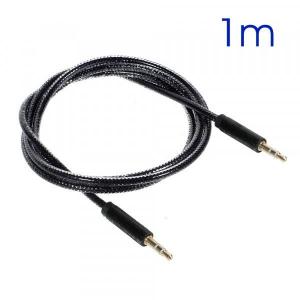 CSC Adaptor Cablu Audio Stereo Jack to Jack 3.5mm Negru