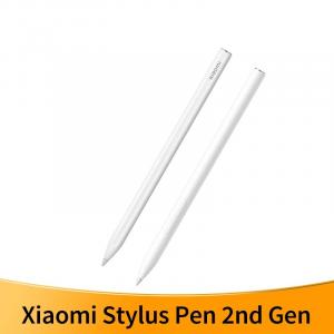 Xiaomi Creion pentru ecran tactil Smart Pen 2 Alb pentru Mi Pad 5 6 si Mi Pad 5 6 Pro, 4096 niveluri de presiune, Incarcare wireless