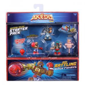 Set de 3 figurine cu accesorii Akedo Starter Pack AK14218