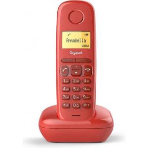 Gigaset Telefon DECT fara fir A170, Caller ID (Rosu)
