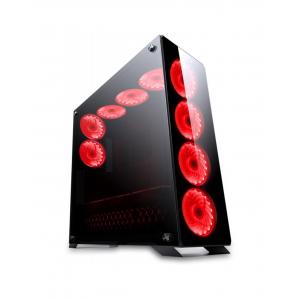Redragon Carcasa Ironhide Black, ATX Mid Tower, fara sursa