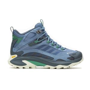 Merrell Ghete Moab Speed 2 Mid GORE-TEX Steel Blue Albastru - Steel Blue, 44