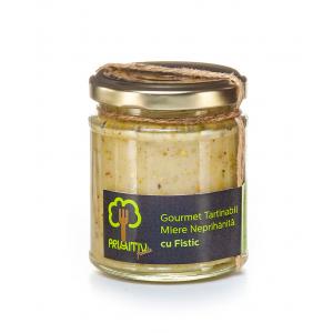 Gourmet tartinabil din miere si fistic RoadelePamantului 1 buc (1 kg ptr vrac)