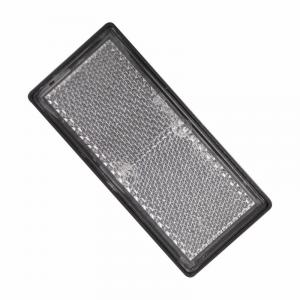 Carpoint Catadioptru auto reflectorizant alb 86x40 mm cu adeziv, omologat