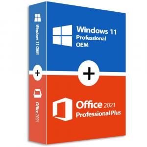 Microsoft Windows 11 Pro (OEM) + Office 2021 Professional Plus