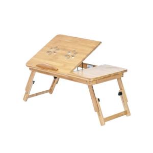 Suport Masuta din Lemn Pliabila si Reglabila pentru Laptop de 15