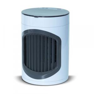MEDIASHOP Racitor si umidificator de aer portabil Livington SmartChill 3601, 12W, 3 trepte de intensitate si racire, Functie Swing, Filtru lavabil, Alb/Gri