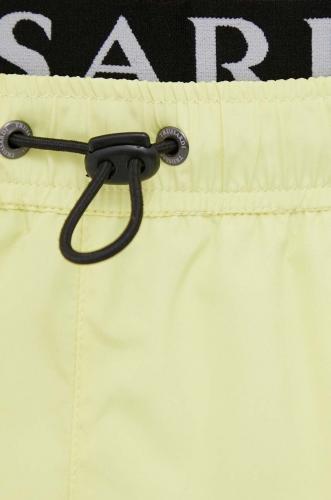 Trussardi pantaloni scurti de baie culoarea galben