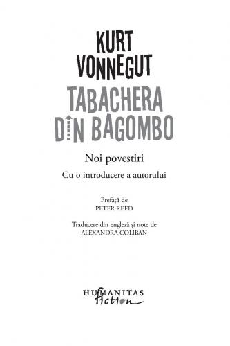 Kurt Vonnegut Tabachera din Bagombo