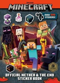 Stephanie Milton Minecraft Official the Nether and the End Sticker Book ...