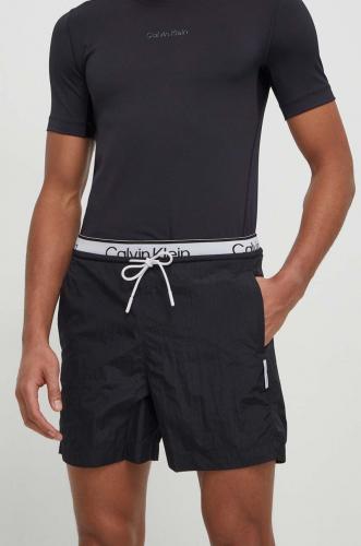 Calvin Klein Performance pantaloni scurți de antrenament culoarea negru