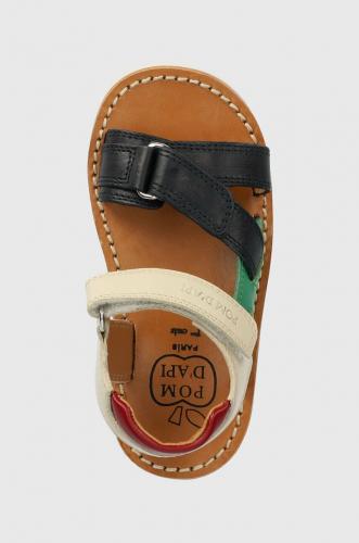 Pom D'api sandale din piele pentru copii