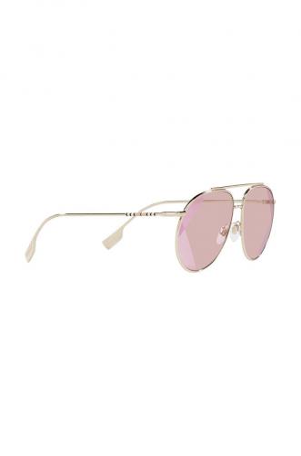 Burberry ochelari de soare femei, culoarea roz