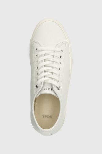 Boss sneakers Aiden culoarea alb, 50513568