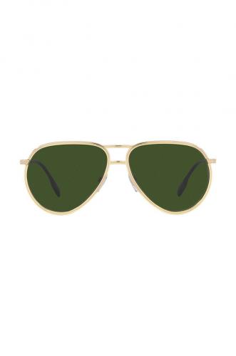 Burberry ochelari de soare bărbați, culoarea auriu