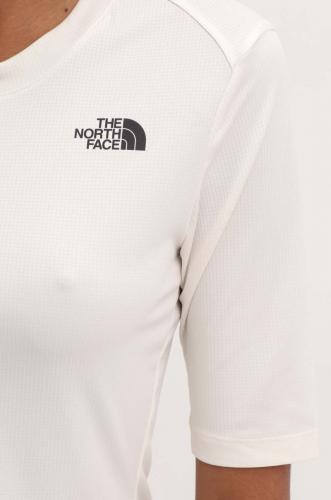 The North Face tricou sport Shadow culoarea bej, NF0A87TWQLI1