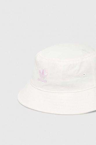 adidas Originals pălărie din bumbac pentru copii culoarea alb, bumbac
