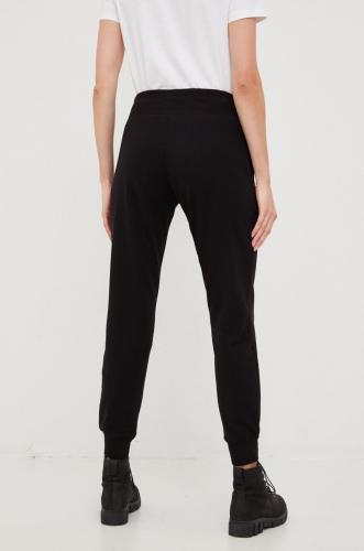 DKNY pantaloni de trening femei, culoarea negru, melanj