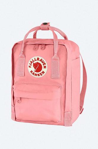 Fjallraven rucsac Kanken Mini culoarea roz mic cu imprimeu