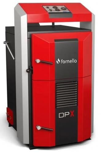 Fornello Cazan (centrala) pe combustibil solid DPX Standard cu gazeificare, 25 kW